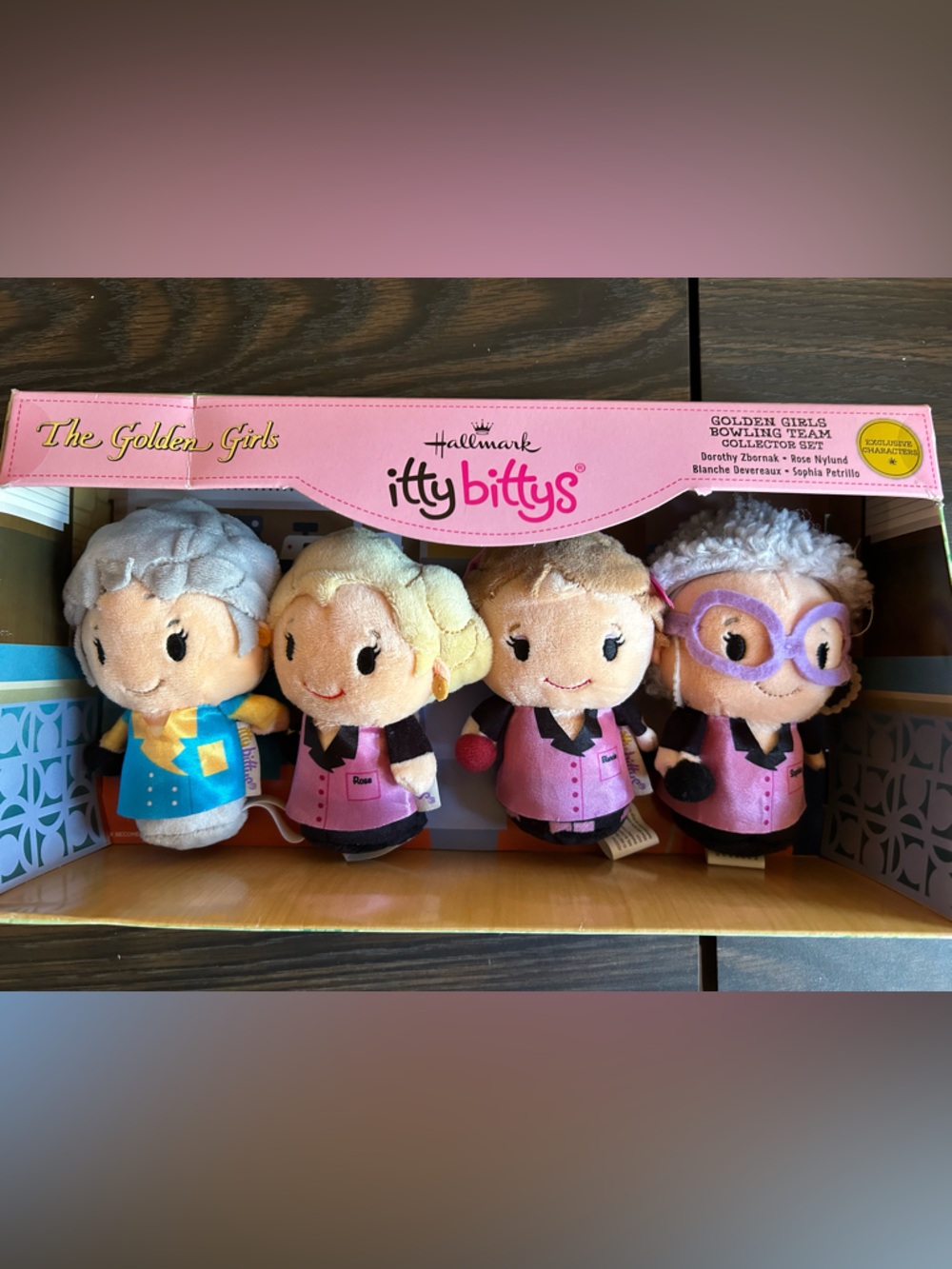 The Golden Girls Plush Doll Set - Hallmark itty bitty